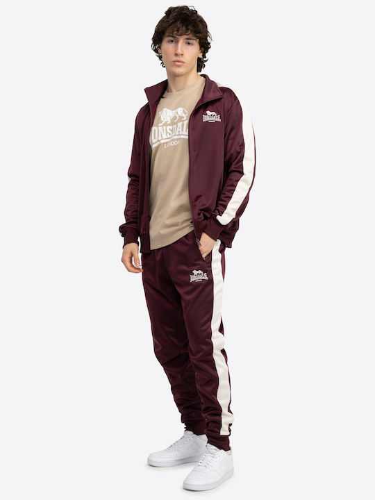 Lonsdale Pember Tracksuit Glossy with Elastic B...