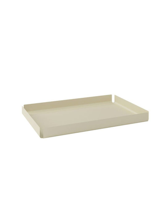 Tavă Decorativă Ortho Matt Ivory Pam & Co L30 X l20 X h3 Cm 33020-703