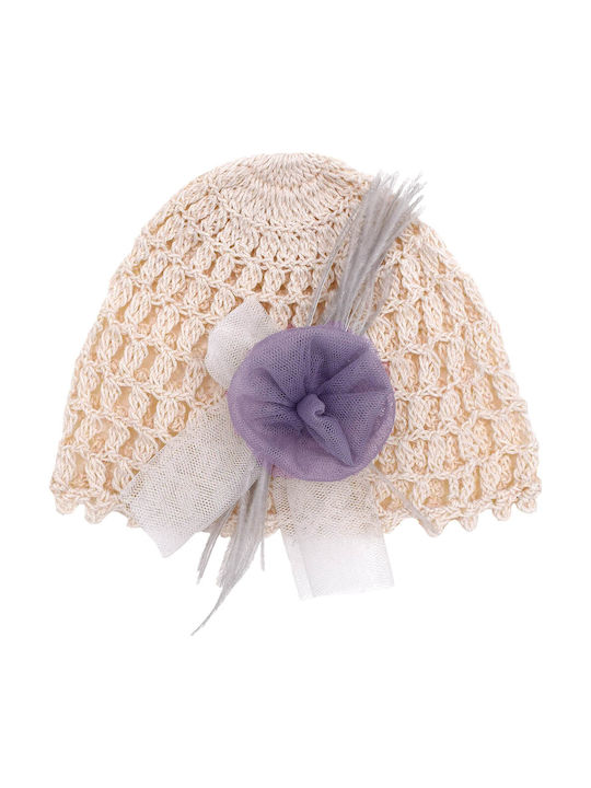 Kids Beanie Knitted Lilac
