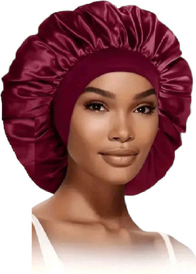 Women's Soft Fabric Sleep Hair Turban Bordeaux