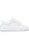 Παιδικά Sneakers με Σκρατς Λευκά