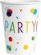 Amscan Party Glass 8 Pieces