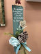 Decorative Frame Flowers Wishes