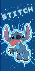 Disney Stitch Sticking Out His Tongue Beach Towel 70x140cm