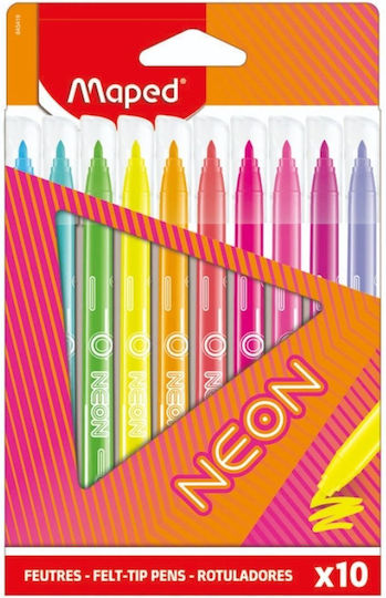 Maped Drawing Markers Thin Set 10pcs