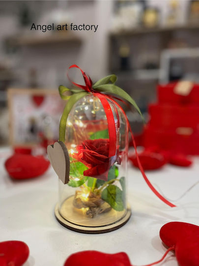 Dekorative Lampe Unendliche Rose Rosa