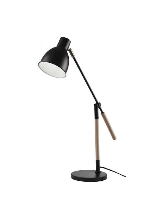 Emos Office Lamp with Foldable Arm for Socket E27 in Black Color