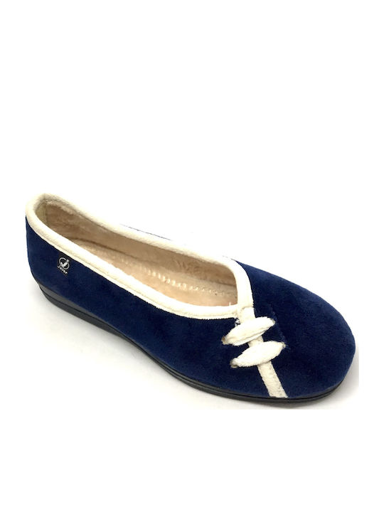 Javer Closed-Toe Slippers Blue