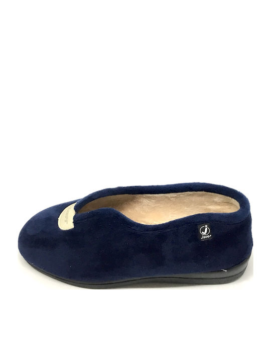 Javer Closed-Toe Slippers Blue