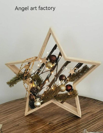 Plastic Christmas Decorative Desktop Star