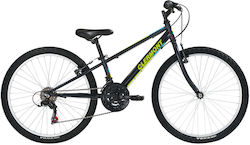 Clermont Freeland Simplex 24" Παιδικό Mountain Bike Μαύρο