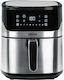 Jocca Air Fryer 6.5lt Ασημί
