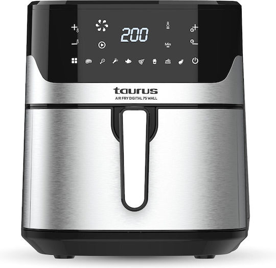 Taurus Air Fryer 6.5lt Ασημί 973993000