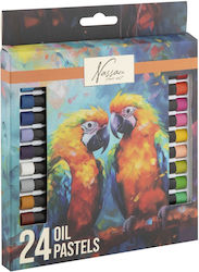 Nassau Oilpastels Set 24 Pcs Ar0407/ge