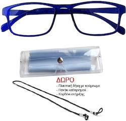 Panora Reading Glasses +2.50 in Blue color 14061