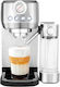 Gastroback Piccolo Pro M Mașină de Espresso 1500W Presiune 20bar pentru Cappuccino Gri