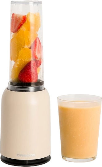 Create Moi Studio Μπλέντερ με Πλαστική Κανάτα 400 ml Μπεζ
