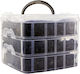 Set 620 Plastic Clips + 5 Tools