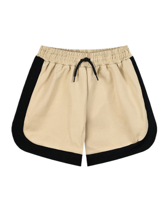 Kids' Shorts/Bermudas Fabric Beige
