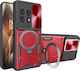 Techsuit Camguard Pro Back Cover Silicone Red (...