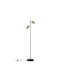 Flynn Ii Floor Lamp with Socket for Bulb GU10 Black