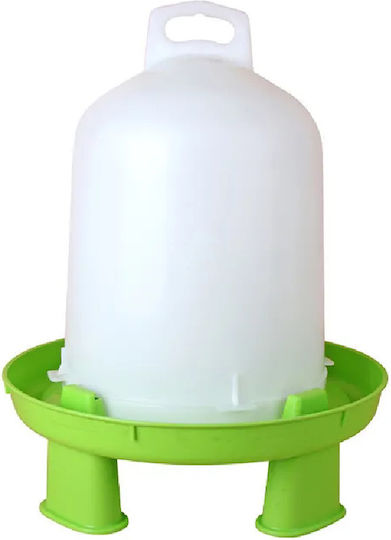 Adăpătoare din Plastic pentru Găini și Păsări de Curte, cu Capacitate de 6 l, 30x30 cm