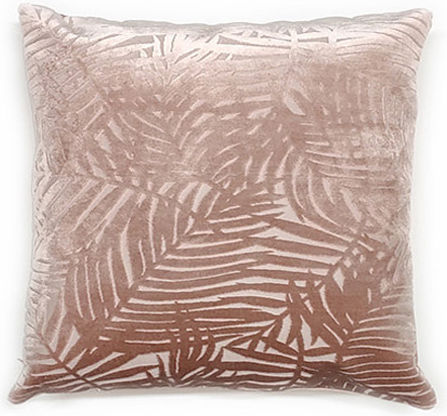 General Trade Decorative Sofa Pillow Embossed Velvet Designs Blue 45x45cm