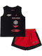 Kids' Set with Shorts Summer 2pcs Black JORDAN