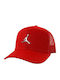 9a0928-r78 Nike Jordan Metal Jumpman Trucker Gym Red Color