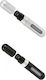 Set Sticluțe Parfum de Călătorie Tecos 2 Sticle Culoare Negru Argintiu 5ml
