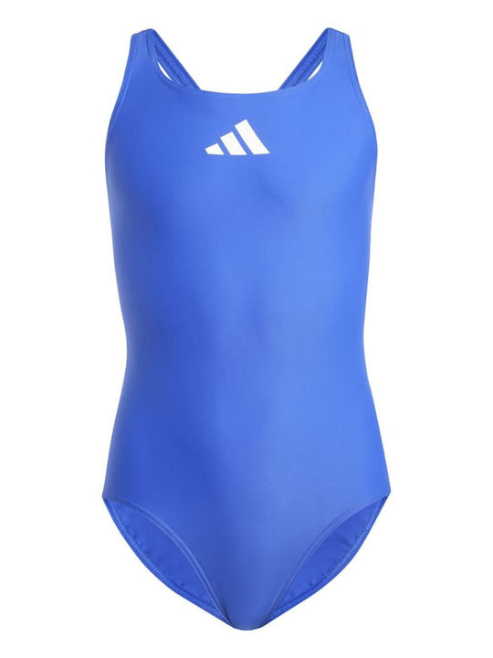 adidas Solid Kids Swimwear One-Piece Blue
