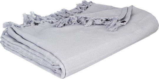 Atmosphera Fredzle Μονή 160x220εκ. Grey
