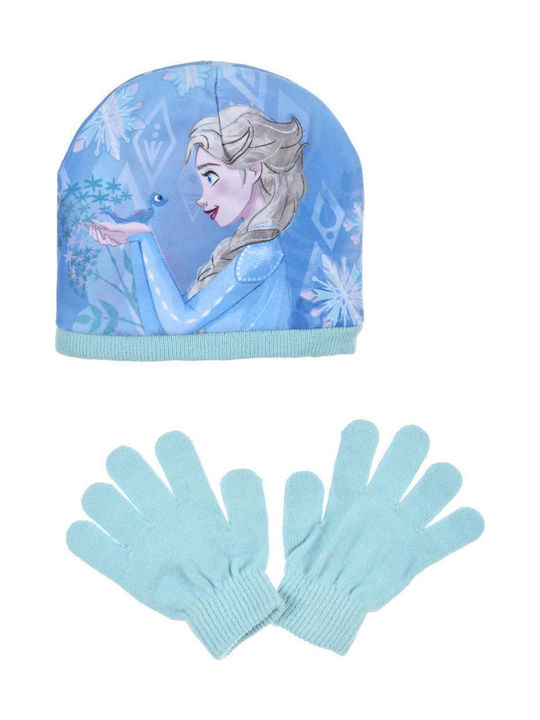 Kinder Mütze Set Gestrickt Grün