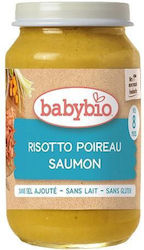 Babybio mit Geschmack Lachs & Reis für 8+ Monate 200gr