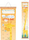 Legami Milano Kids Growth Height Chart Wall Sticker Multicolour