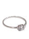 Prince Silvero Damen Ring mit Zirkonia aus Silber