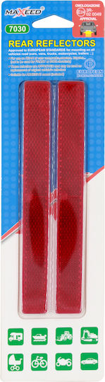 Maxeed Auto-Reflektoren Rot 165*20mm 2 Stück 35008