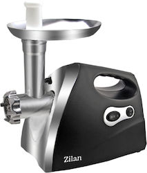Μηχανή Κοπής Κρέατος Zilan Zln-7598 Μαύρη 1200w Δίσκος Πάνελ Ανοξείδωτο Χάλυβα Αξεσουάρ Γέμισης Λουκάνικων Αντίστροφη Λειτουργία 1.6kg/min