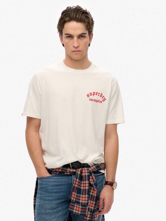 Superdry D2 Ovin T-shirt Λευκό