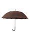 Lampa Premium 111 Winddicht Regenschirm Kompakt Braun