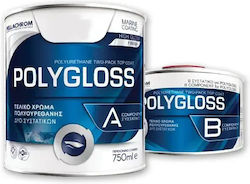 Pellachrom Polygloss A+B Χρώμα Ανωδομής Σκάφους...