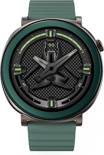 HiFuture Aurora Smartwatch με Παλμογράφο (Πράσινο)