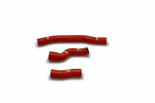 Kit 3 Piese Furtun Apă Silicon Samco Sport Ocolire Termostat Ktm-114 Ktm Exc 300 Tpi 20-23 Ktm Exc 250 Tpi 20-23 Portocaliu