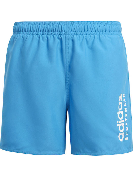 adidas Kinder Badeanzug Badeshorts Hellblau adidas Kinder Badeanzug Badeshorts Hellblau