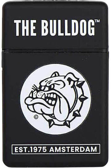 The Bulldog Amsterdam Αναπτήρας Flamme Winddicht All Black