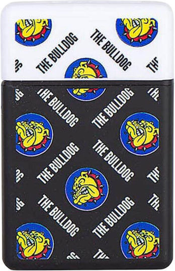 The Bulldog Amsterdam Αντιανεμικός Αναπτήρας Φλόγας σε Μαύρο χρώμα