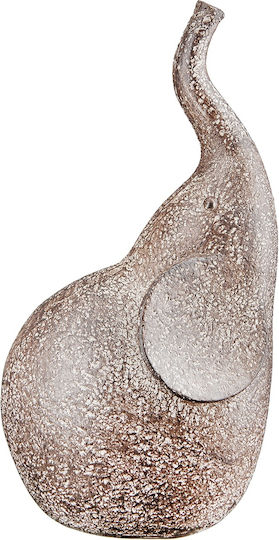ArteLibre Decorativ Elefant din Polirășină Marula 9x7.5x17cm 1buc