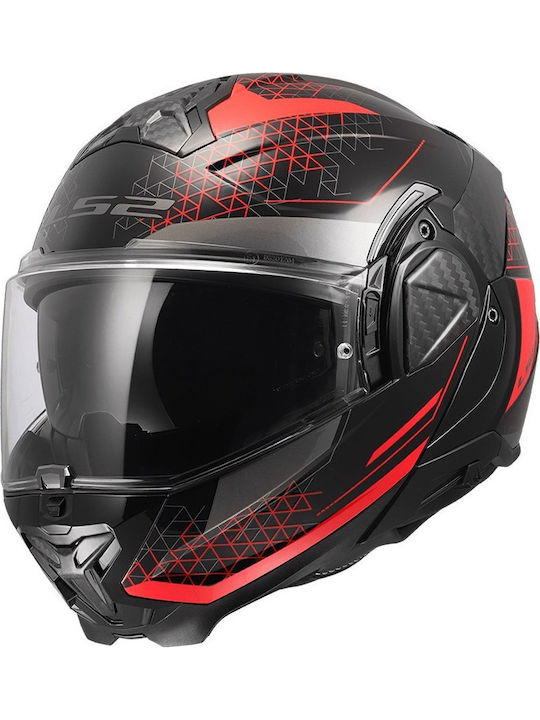 LS2 Advant II Astral Gloss Red Κράνος Μηχανής F...