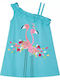 Kinderkleid Ärmellos Türkis