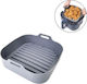 Silicone Cooking Mold Air Fryer Perimeter 20cm Gray